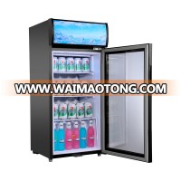 wholesale display mini glass door fridge refrigerator