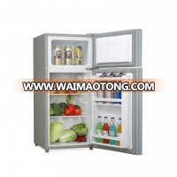 BCD-102 12V 24V solar power low power consumption c pentane r600a compressor freezer refrigerator