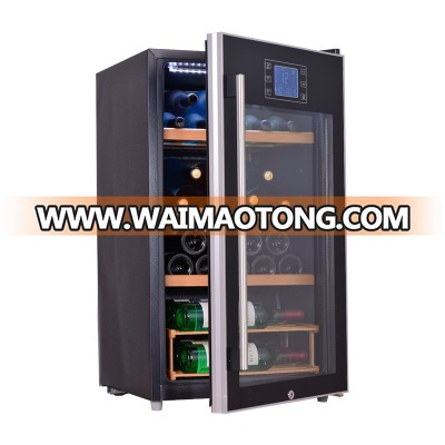 110l temperature control glass door electric wine cooler