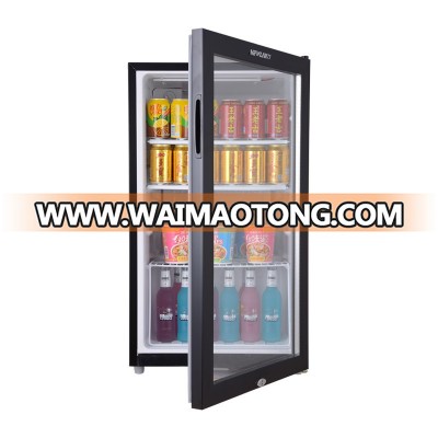 new condition cold drink bar cabinet glass door fridge refrigerator