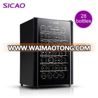 bottle kitchen color modern display bar cabinet wholesale thermoelectric peltier semiconductor electric refrigerator wine cooler